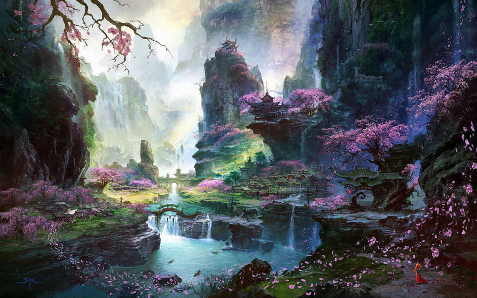 Wonderland in the chinese mountains wallpaper 1920x1200.thumb